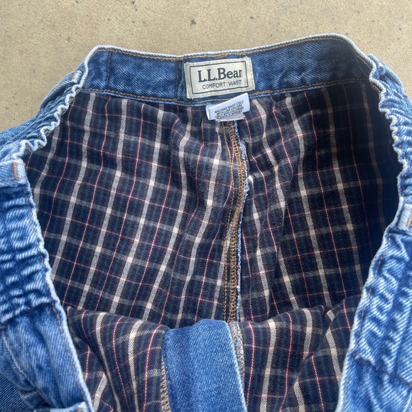 Vintage L.L. Bean, Flannel Lined Jeans, Size 38 - Picture 6 of 7